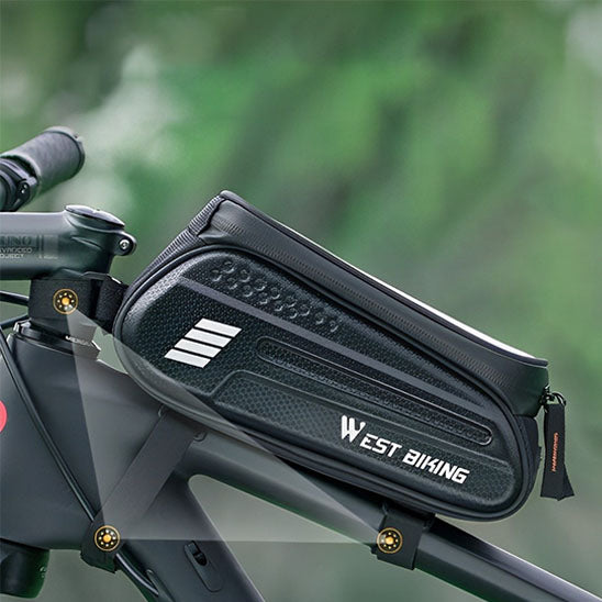 sacoche cadre velo qui reste stable