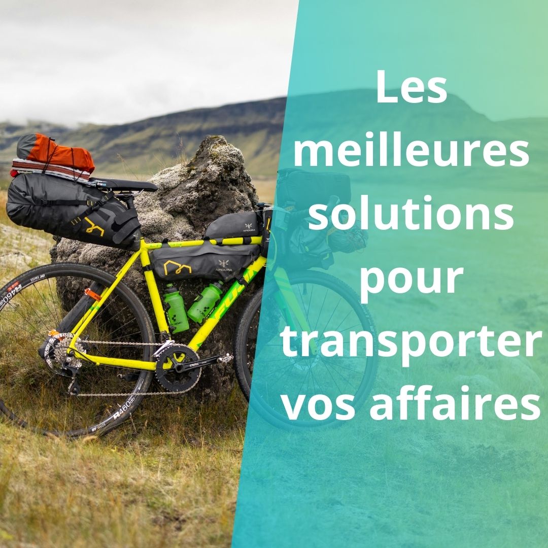 Vélo sacoche  - Les meilleures solutions pour transporter vos affaires - Unité 2 Wheel
