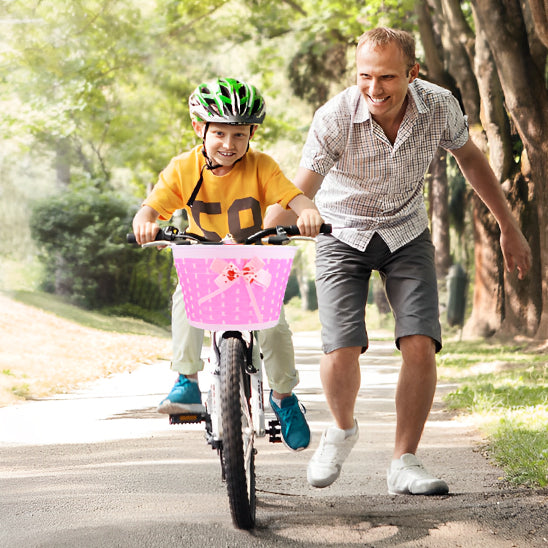 panier pour velo avec papa