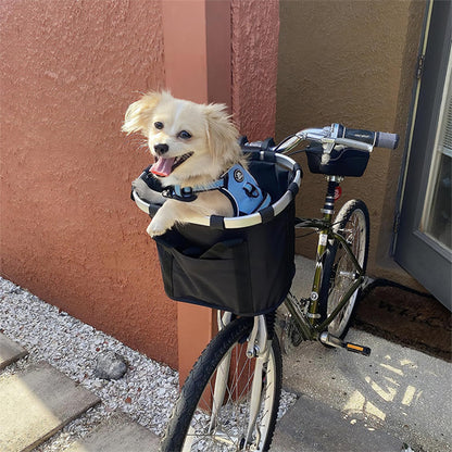 panier pour velo apporte animal