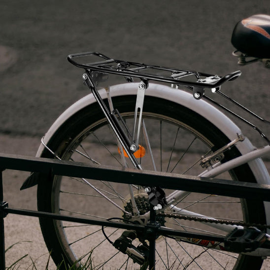 porte bagage velo noir élégant