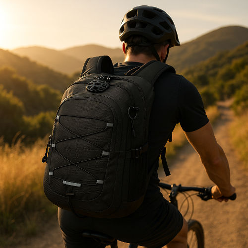 sac à dos imperméable noir
