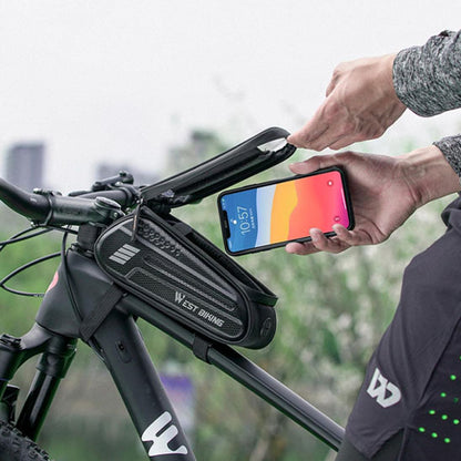 sacoche cadre velo apporte mobile