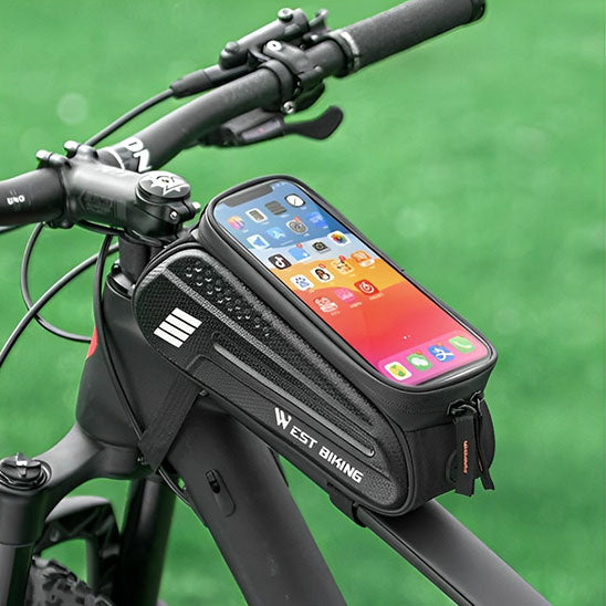 sacoche cadre velo pour GPS