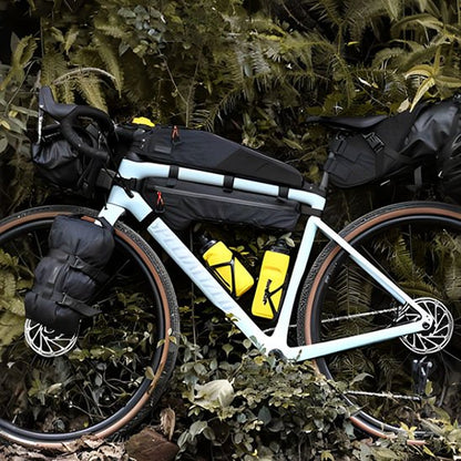 Sacoche cadre velo fermetures latérales
