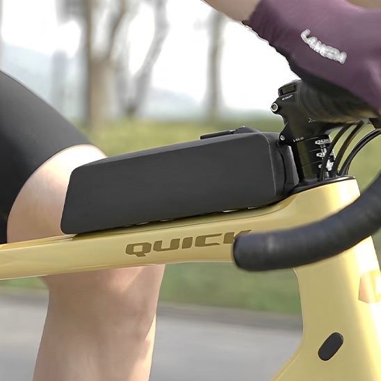 sacoche cadre velo parcourir