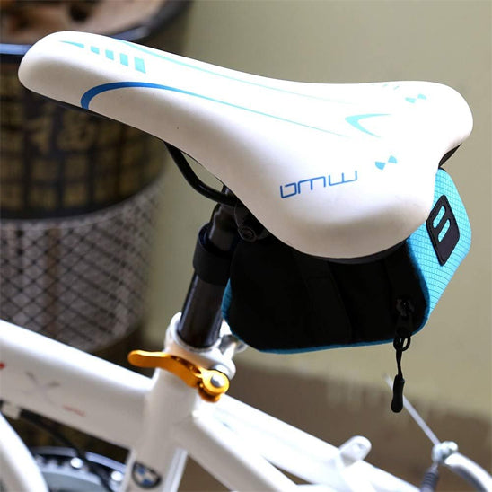 sacoche de selle bleu