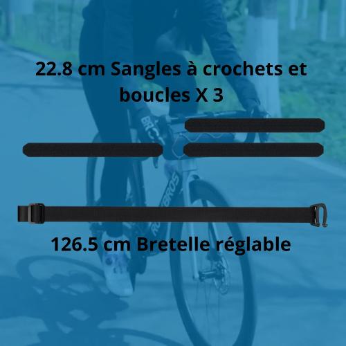 SACOCHE GUIDON VÉLO I BIKEsacguidon™ - Unité 2 Wheel