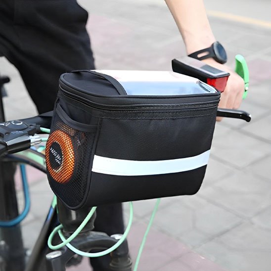 sacoche guidon vélo capacité étendue