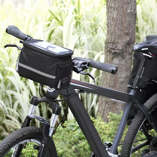 sacoche guidon vélo noire