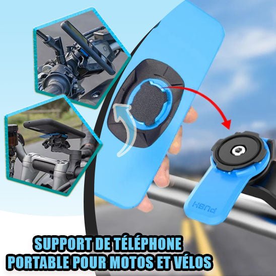 SUPPORT TELEPHONE POUR VELO | EZCELLAppui™ - Unité 2 Wheel